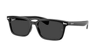 Visit Sunglasses Ray-Ban Brunel XL (56-19) with Black lenses and Black frame Visit Sunglasses Ray-Ban Brunel XL (56-19) with Black lenses and Black frame