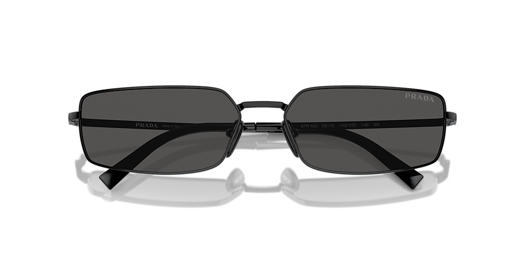 PRADA 　　６０万 Prada PR A60S XL (59 - 16) with Grey lenses and Black frame