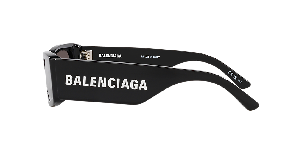 Balenciaga BB0260S M (56 - 18) with Grey lenses and Black frame