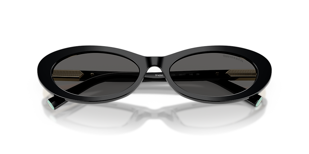 Tiffany & Co. TF4250 L (56 - 17) with Grey lenses and Black frame