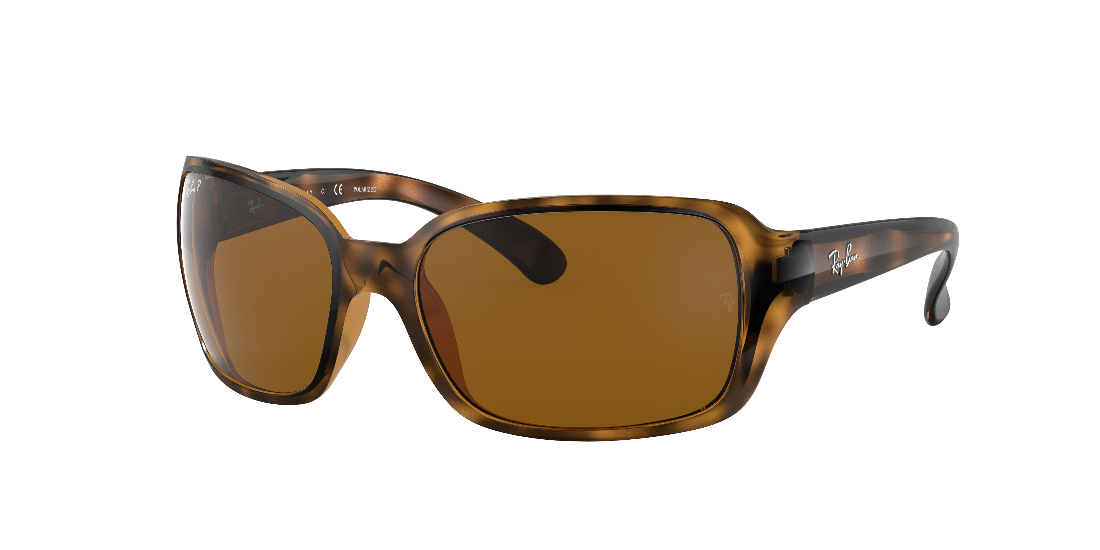 Ray-Ban RB4068 M (60 - 17) with Brown lenses and Tortoise frame