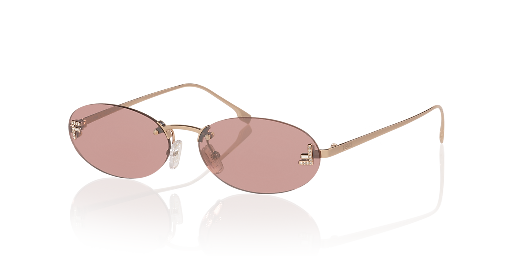 Fendi Fendi First Crystal FE4075US XS (54 - 15) with Silver lenses