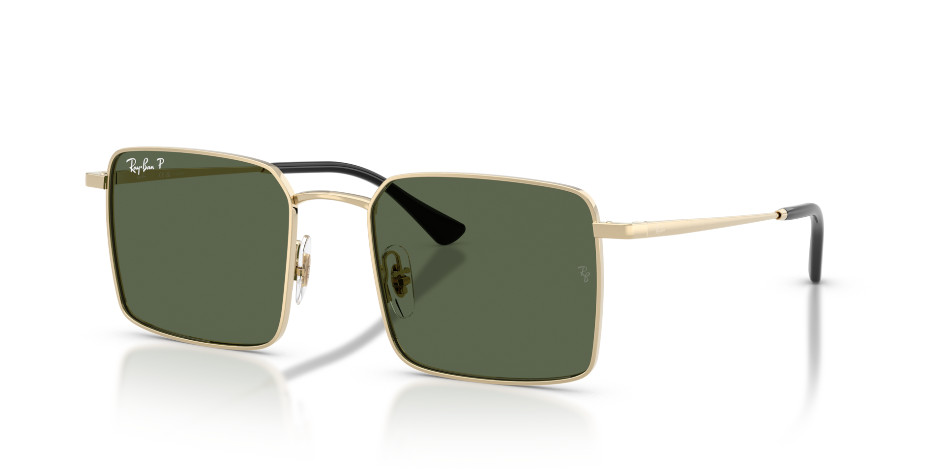 Ray-Ban Idan Bio-Based M (50 - 20) with Green lenses and Gold