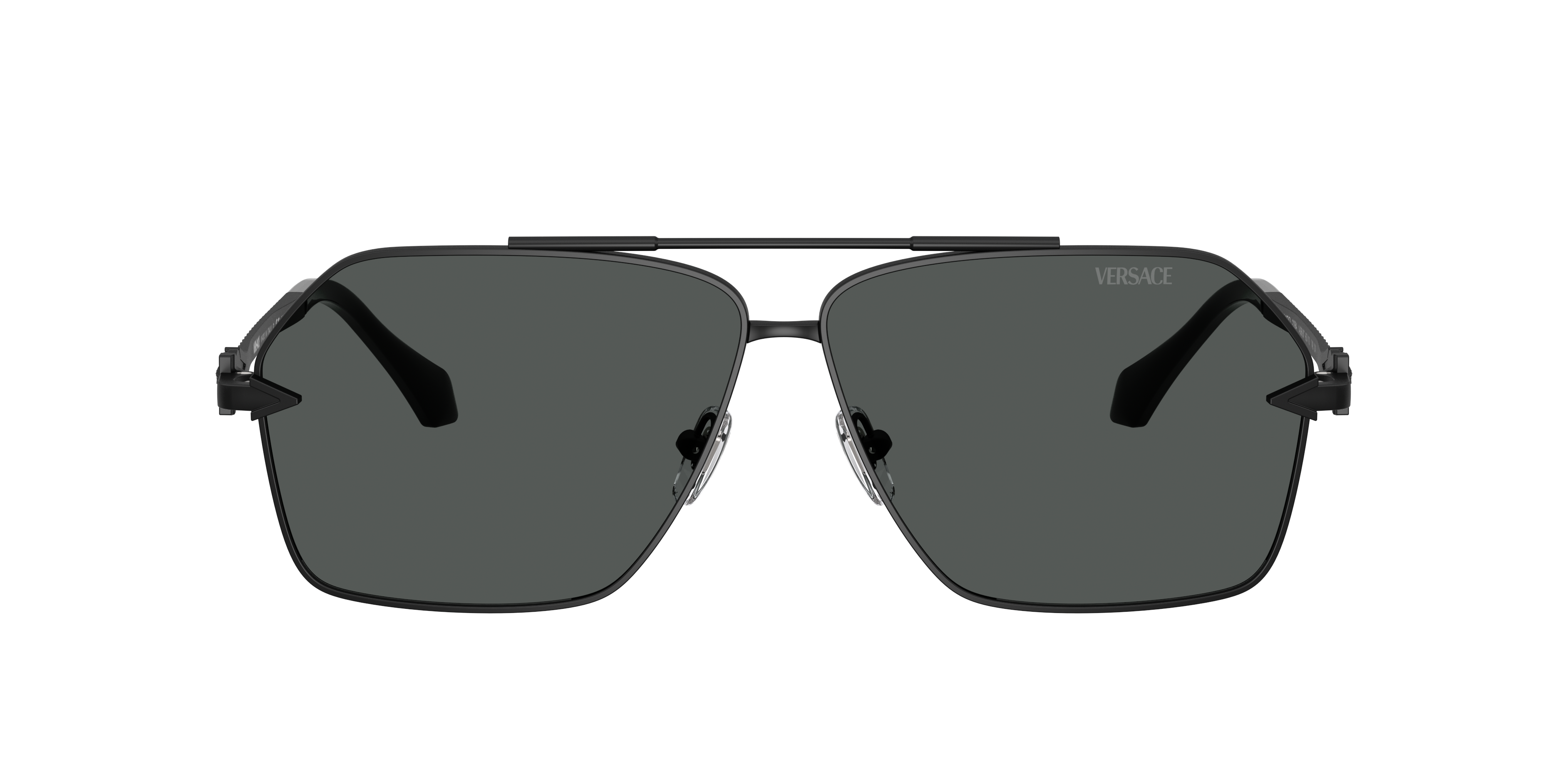Veページ Versace VE2284 XXL (63 - 10) with Grey lenses and Black frame