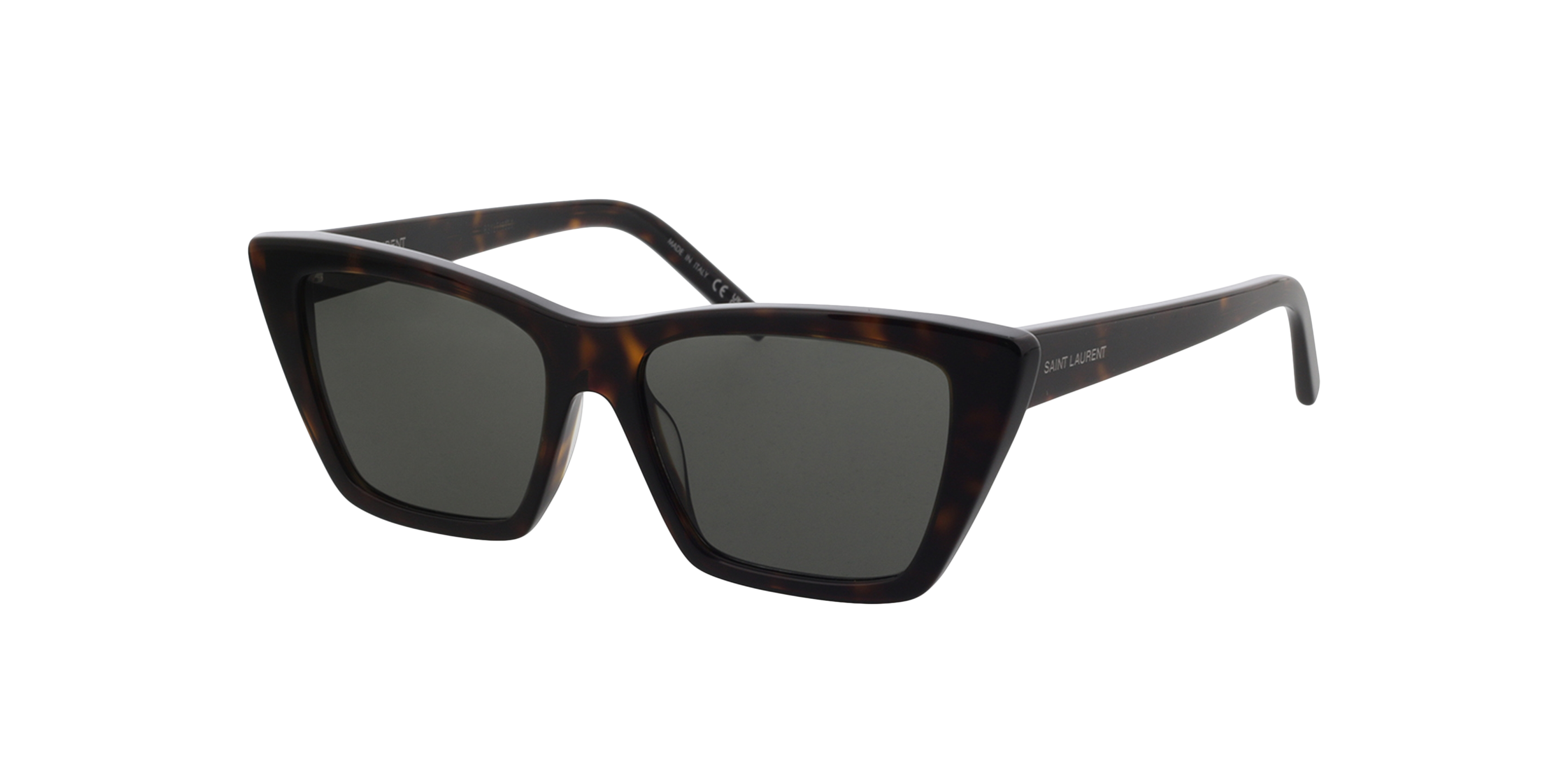 Saint Laurent Woman Sunglass SL 276 Mica -  Frame color: Tortoise, Lens color: Grey