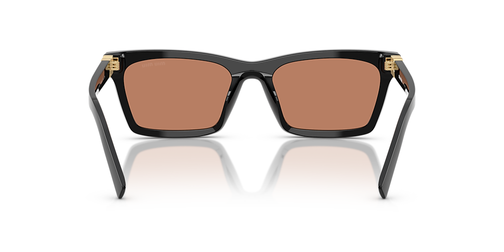 Miu Miu MU A05SF L (55 - 19) with Brown lenses and Black frame