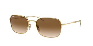 Ray-Ban Aviator Classic XXL (62 - 14) with Brown lenses and Gold