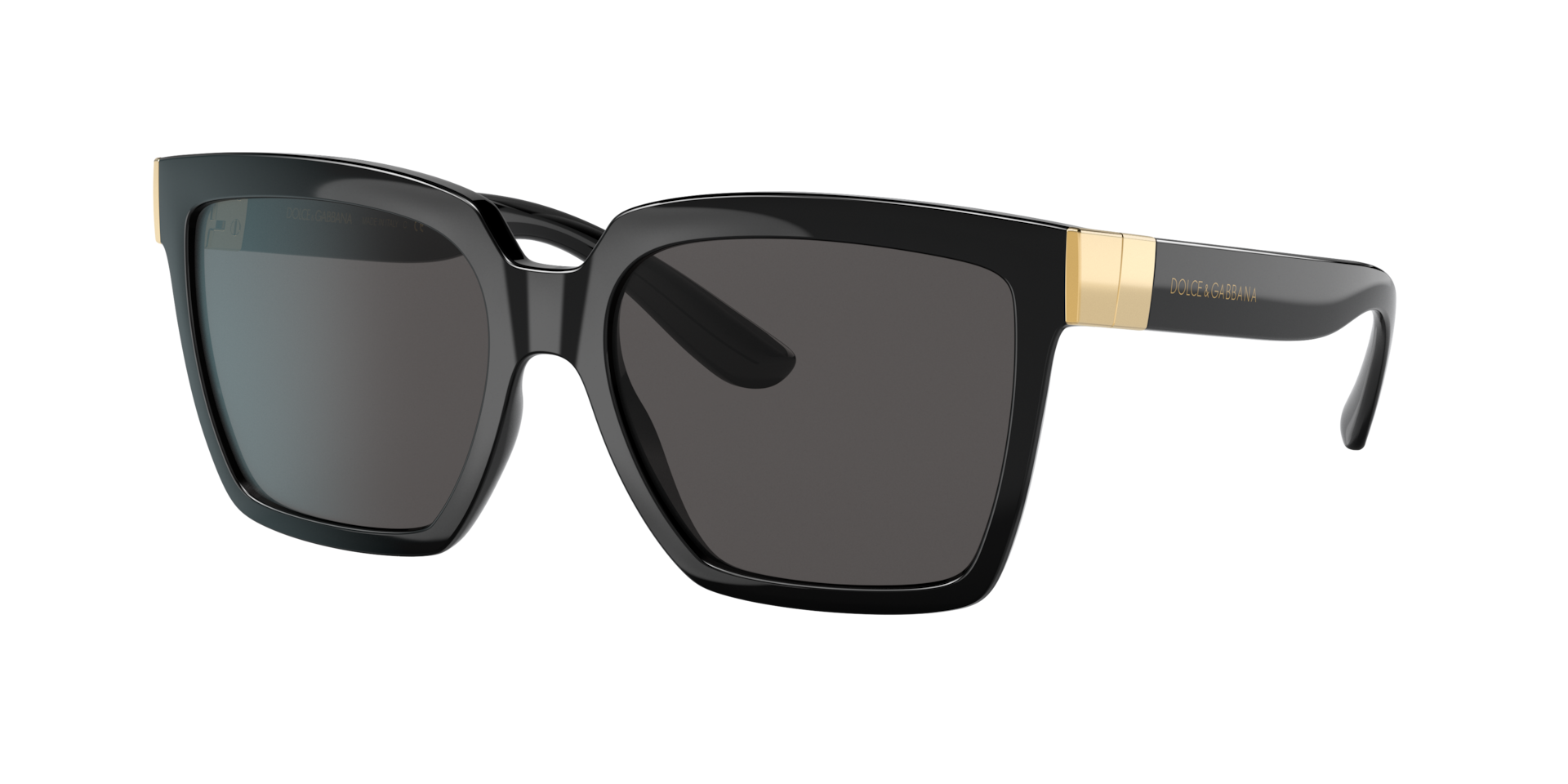 Dolce&Gabbana Woman Sunglass DG6165 -  Frame color: Black, Lens color: Dark Grey