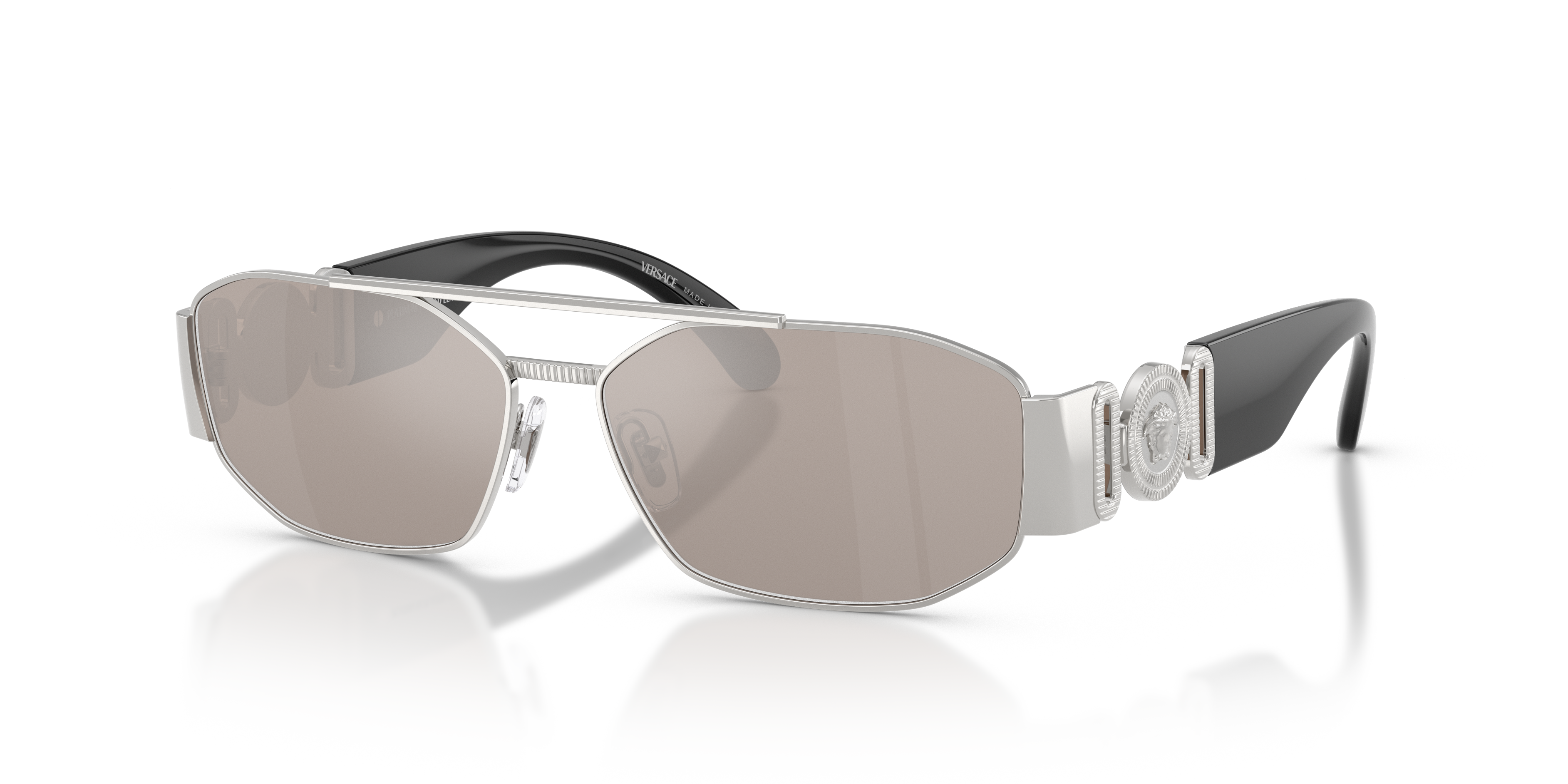 Versace VE2287 L (58 - 14) with Silver lenses and Silver frame