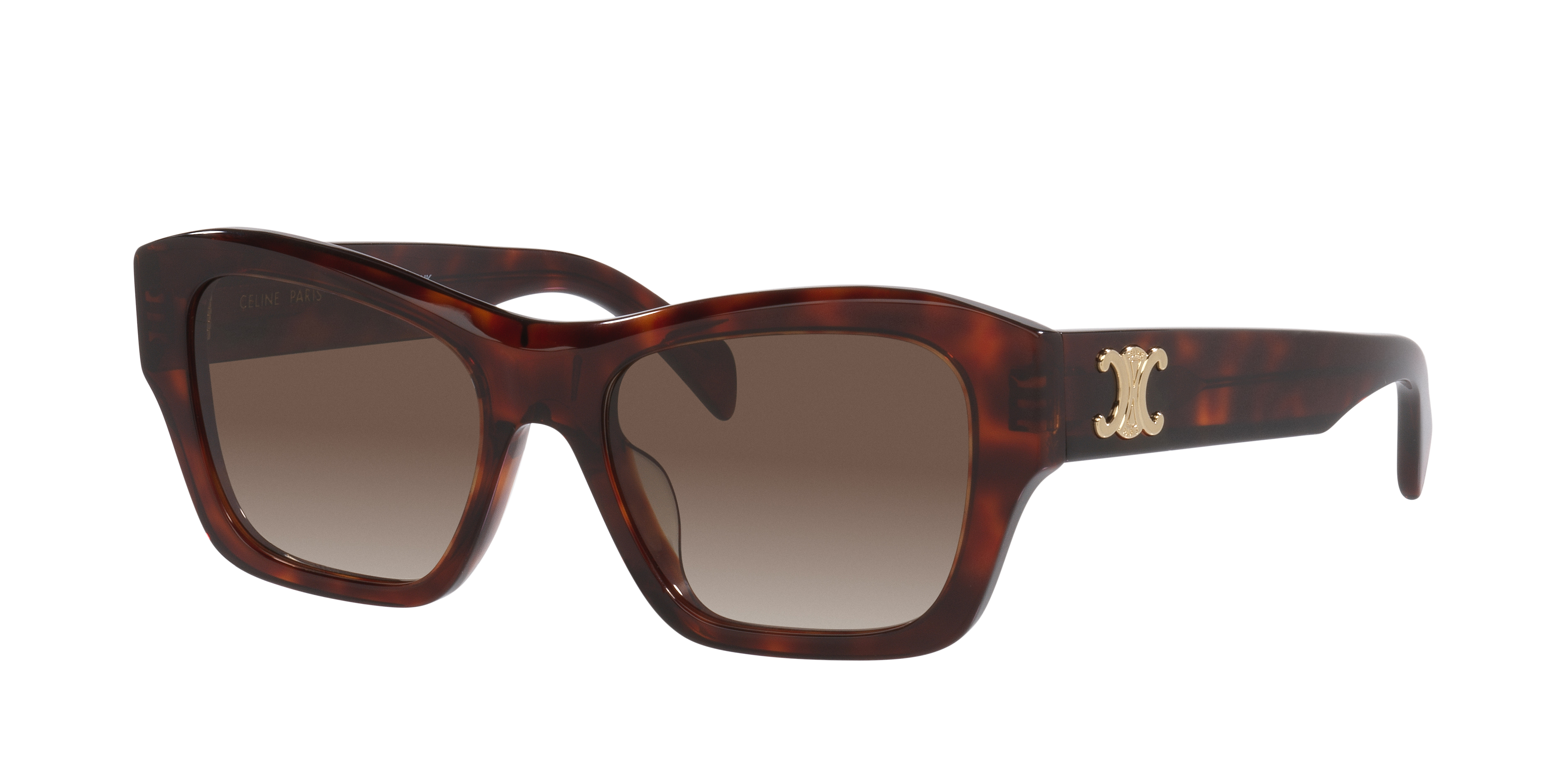 Celine Woman Sunglass Triomphe CL40330U -  Frame color: Tortoise, Lens color: Brown Gradient