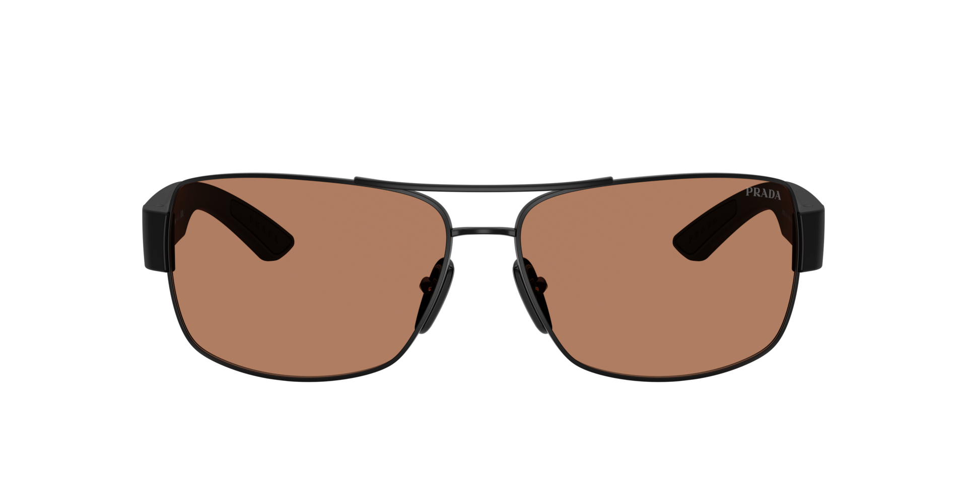 Prada Linea Rossa PS B52S XXL (65 - 14) with Brown lenses and