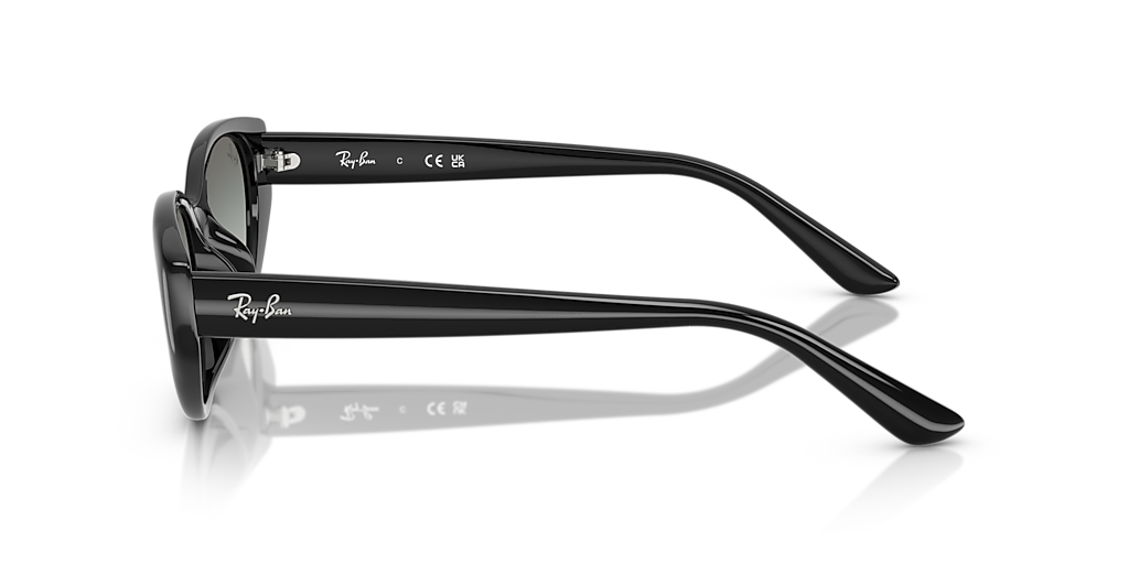 レイバン　Ray-Ban RB4457D ovy Ray-Ban RB4457D Bio-Based L (55 - 19) with Grey lenses and Black