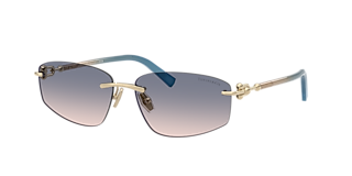 Tiffany & Co. TF4237BF M (55 - 17) with Brown lenses and Tortoise
