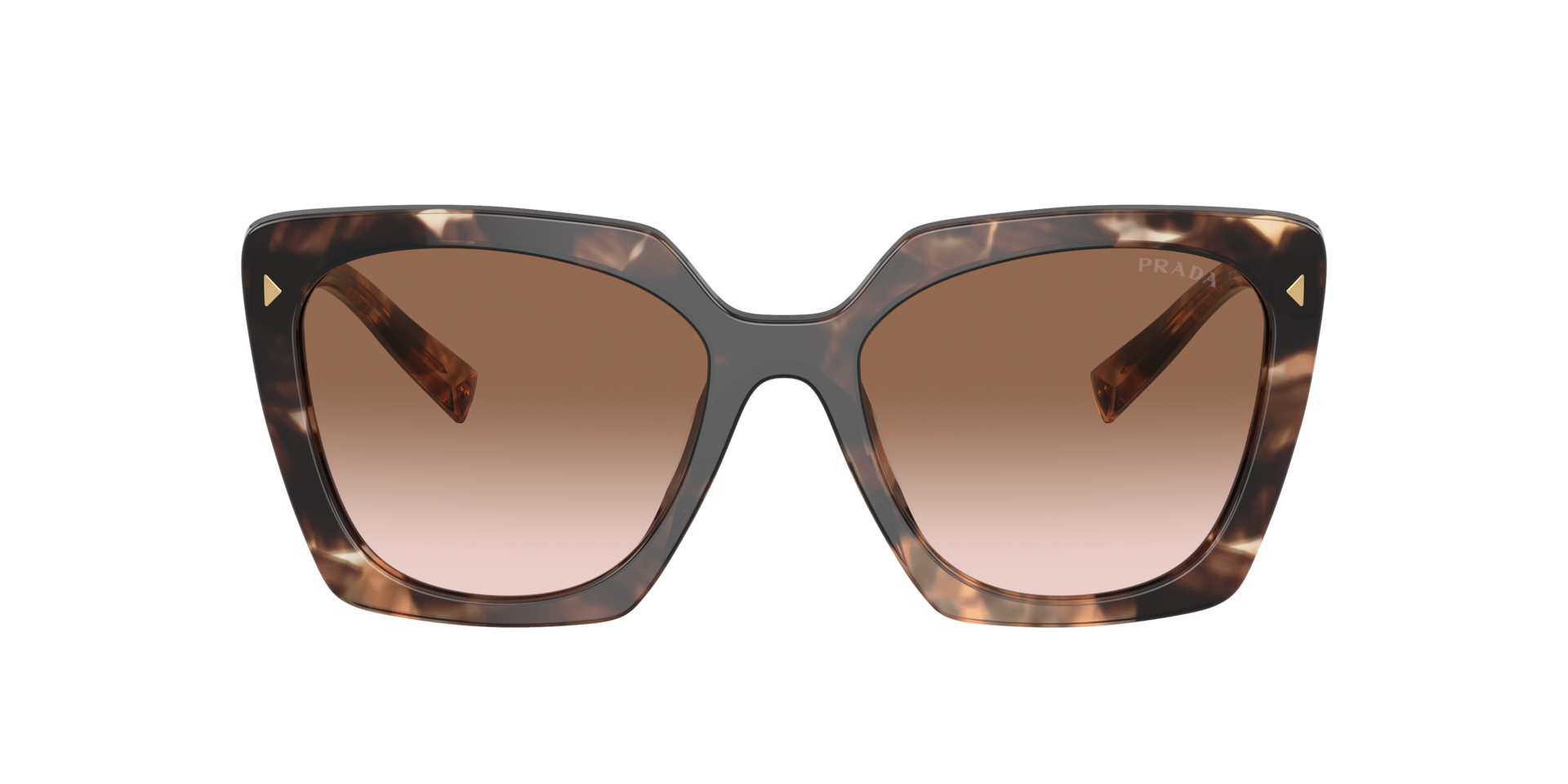 Prada PR 23ZS S (54 - 18) with Brown lenses and Tortoise frame