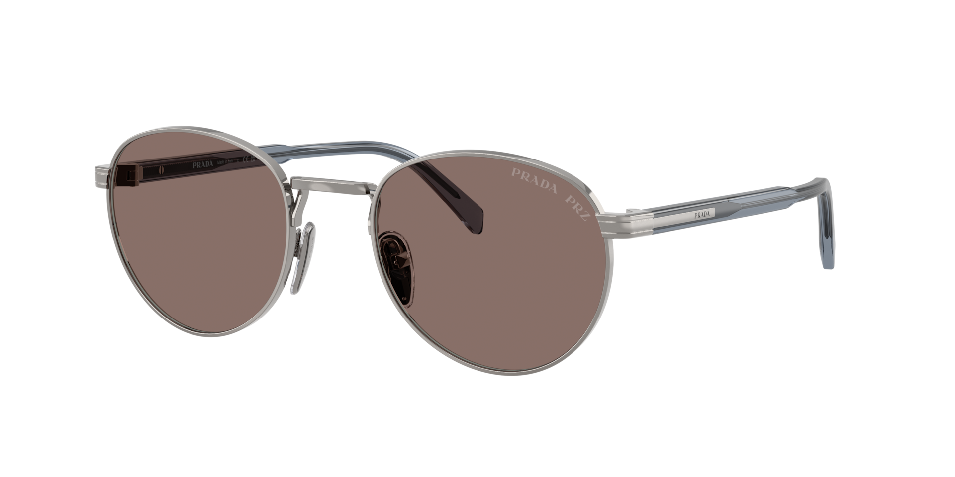 Prada Man Sunglass PR B51S -  Frame color: Piombo, Lens color: Bruciato Polarised
