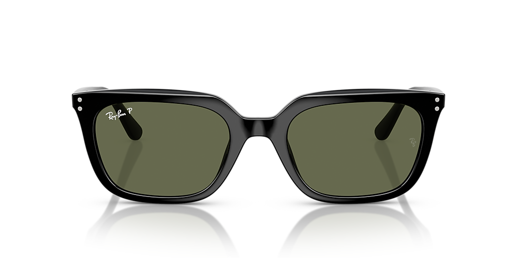 Ray-Ban RB4439D L (54 - 21) with Green lenses and Black frame