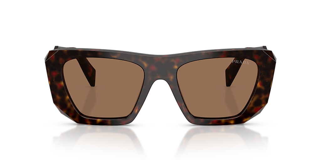 Prada PR B18SF S (53 - 17) with Brown lenses and Tortoise frame