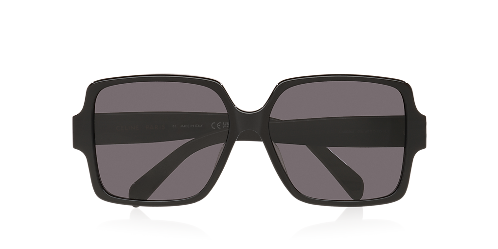 Celine Triomphe CL40316U L (60 - 15) with Grey lenses and Black