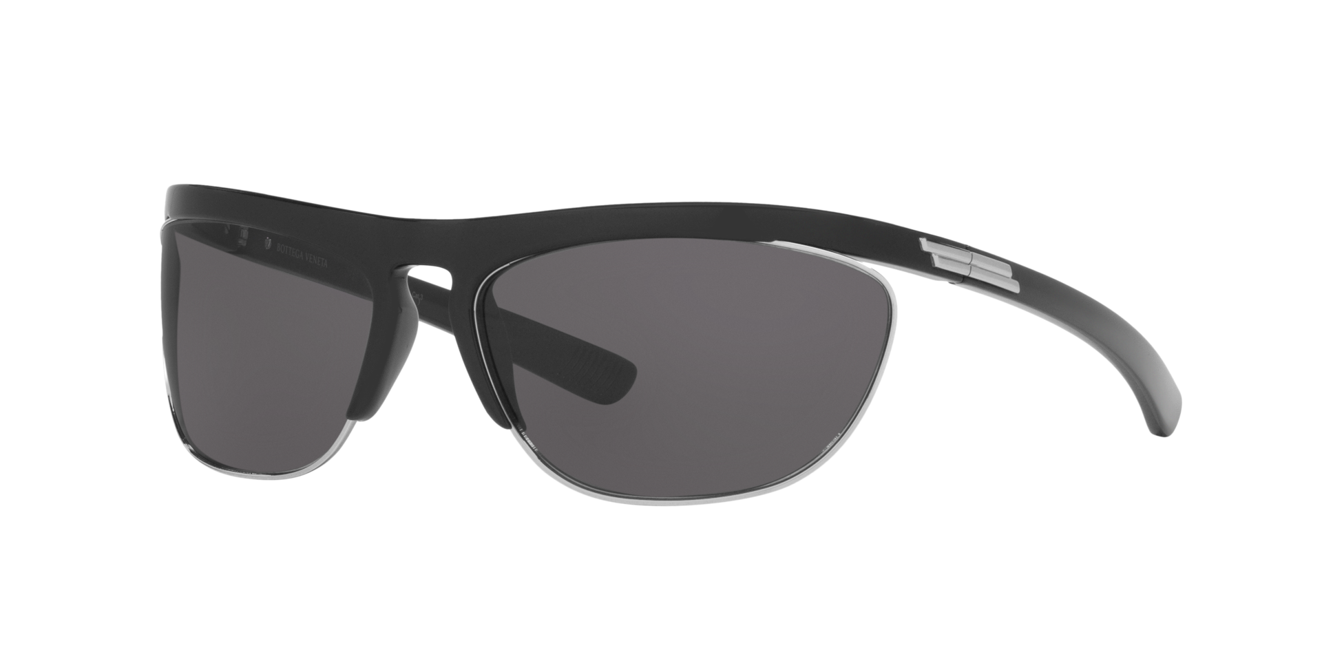 Bottega Veneta Unisex Sunglass BV1348S - Couleur du Monture Noir Couleur de Lentille Gris 371 €