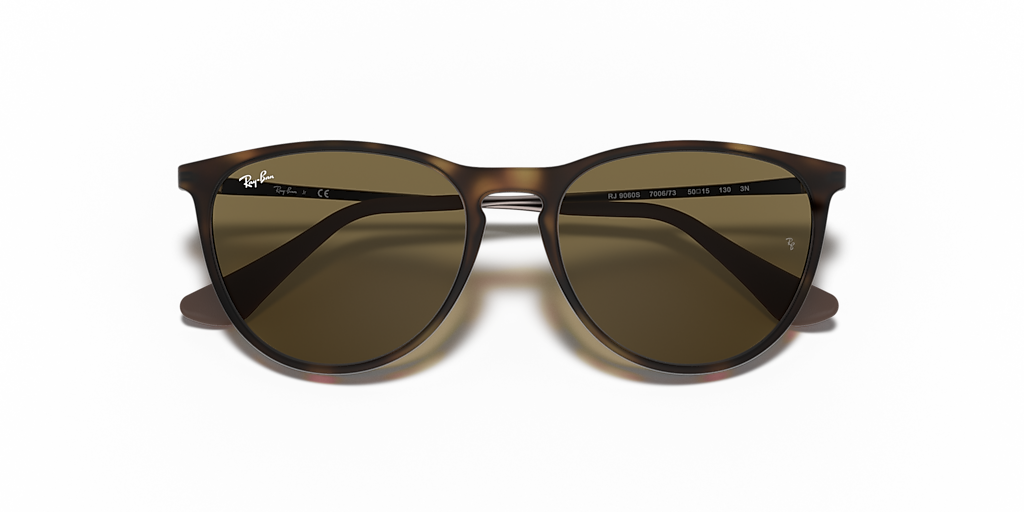 Ray-Ban RB9060S Erika Kids M (50 - 15) with Brown lenses and