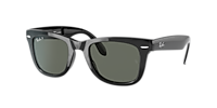 Ray-Ban Wayfarer Folding Classic L (50 - 22) with Green lenses and