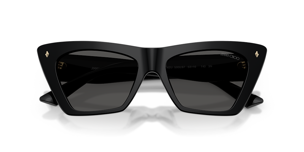 Jimmy Choo JC5062U XS (53 - 16) with Grey lenses and Black frame
