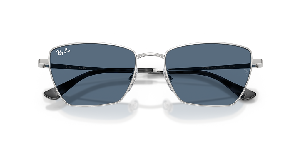 Ray-Ban Drea Bio-Based L (53 - 18) with Blue lenses and Silver