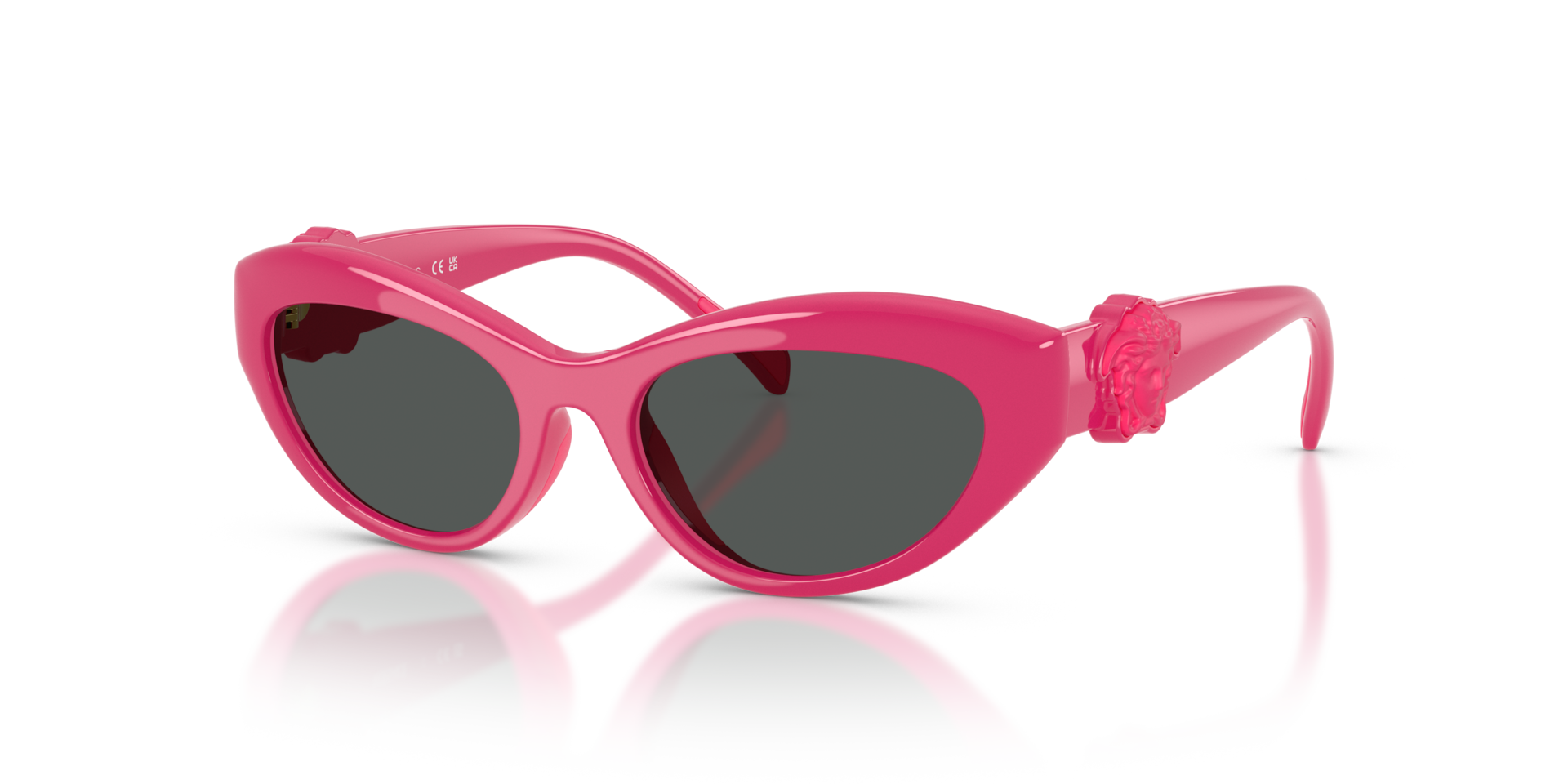 Versace VK4005U M (49 - 16) with Grey lenses and Pink frame