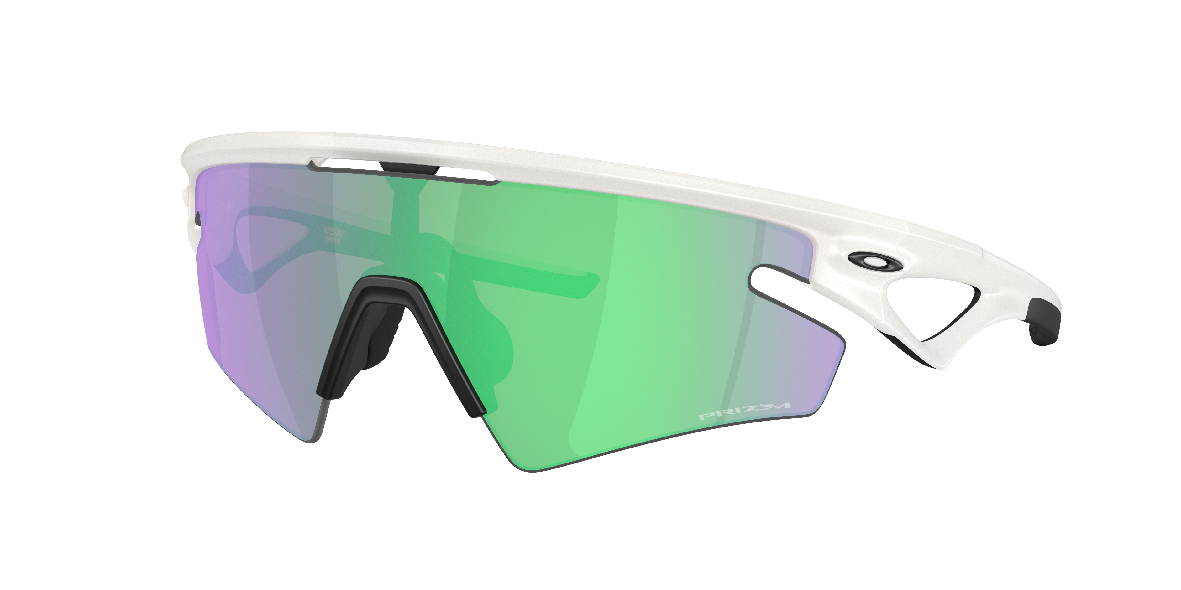 Oakley Unisex Sunglass Sphaera™ Slash -  Frame color: Matt Vapor, Lens color: Prizm Road Jade