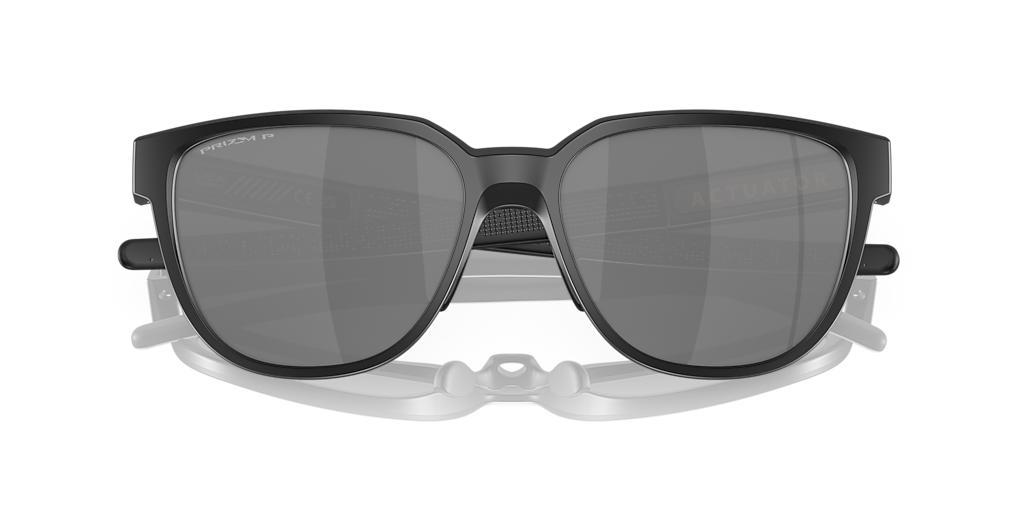 Oakley Actuator (Low Bridge Fit) L (57 - 16) with Black lenses and