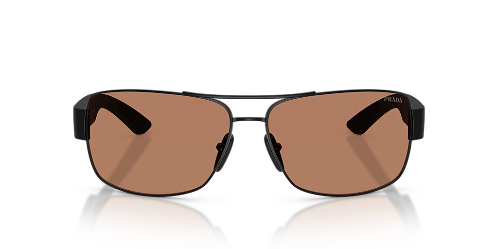 Prada Linea Rossa PS B52S XXL (65 - 14) with Brown lenses and