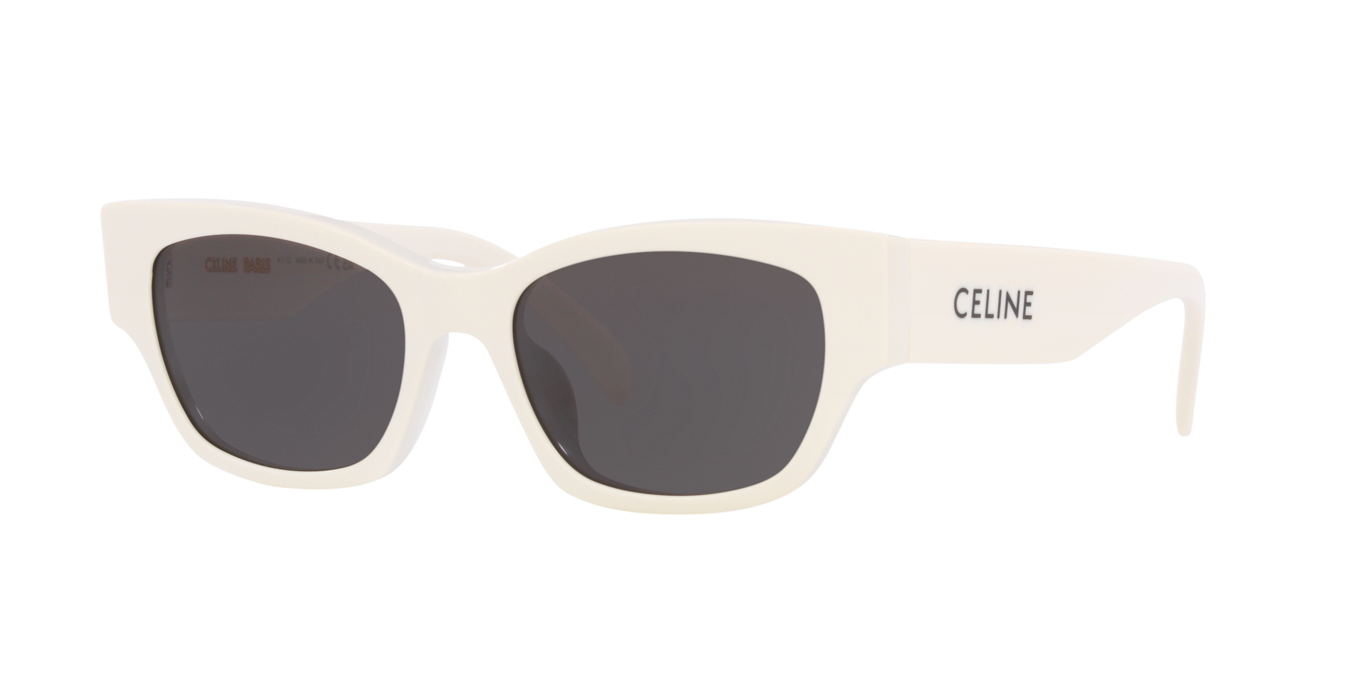 Celine Unisex Sunglass CL40197U - Couleur du Monture Ivoire Couleur de Lentille Vert 175 €