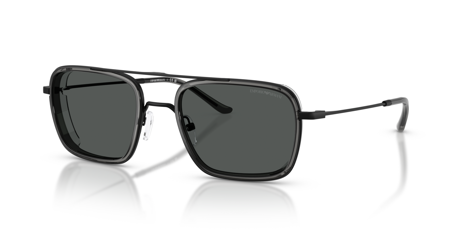 Emporio Armani EA2162 XL (54 - 21) com Lentes Cinza e Armação