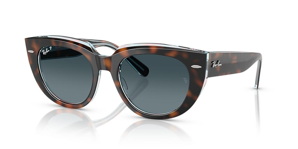 Ray-Ban Doreen L (52 - 20) with Blue lenses and Tortoise frame