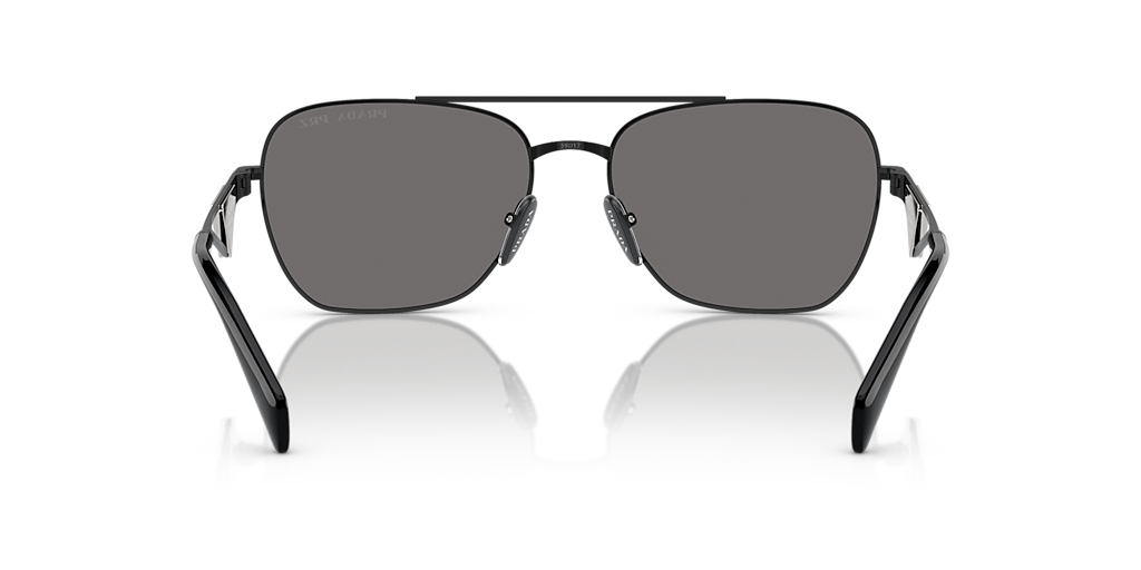 Prada PR A50S XXL (59 - 17) with Grey lenses and Black frame