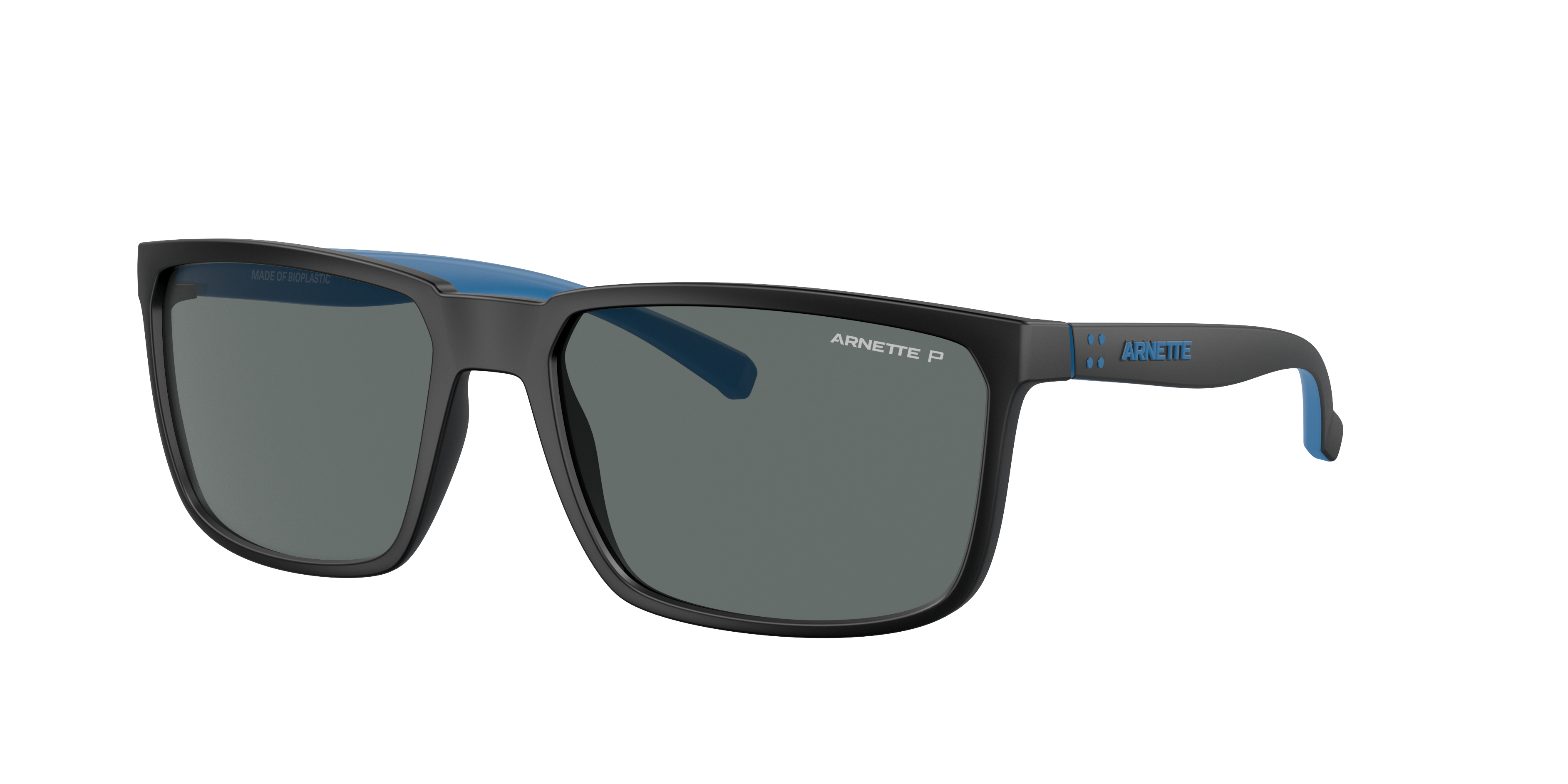 Arnette Man Sunglass Stripe -  Frame color: Matte Black, Lens color: Polarized Dark Grey
