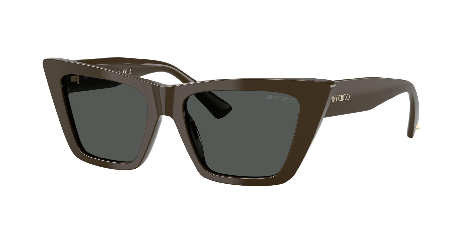 Jimmy Choo Woman Sunglass JC5028 -  Frame color: Caper Green, Lens color: Dark Grey