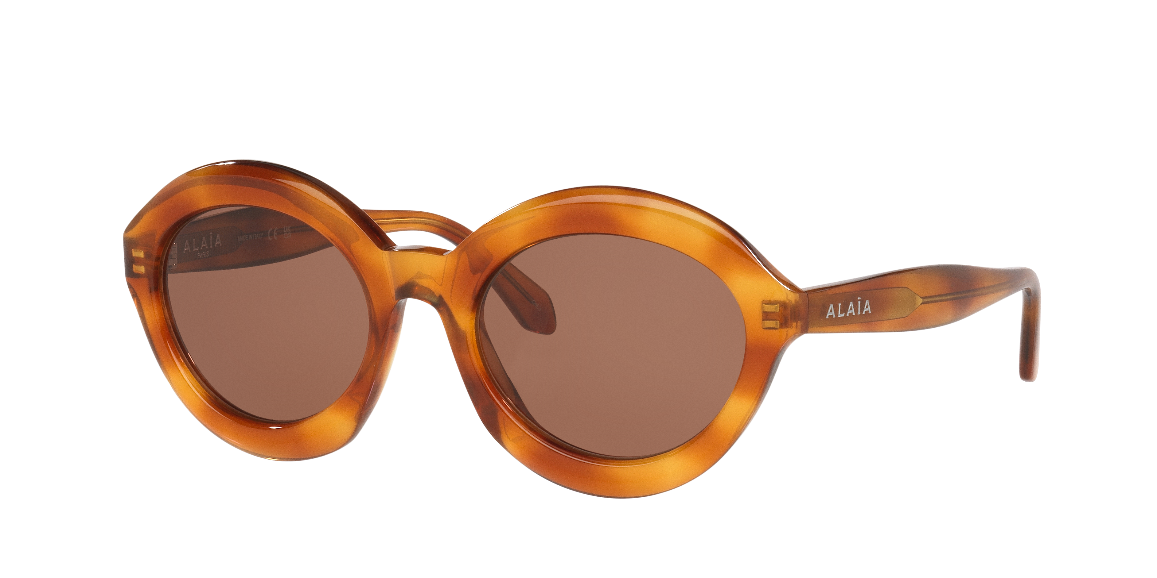 Alaia Woman Sunglass AA0088S -  Frame color: Tortoise, Lens color: Brown