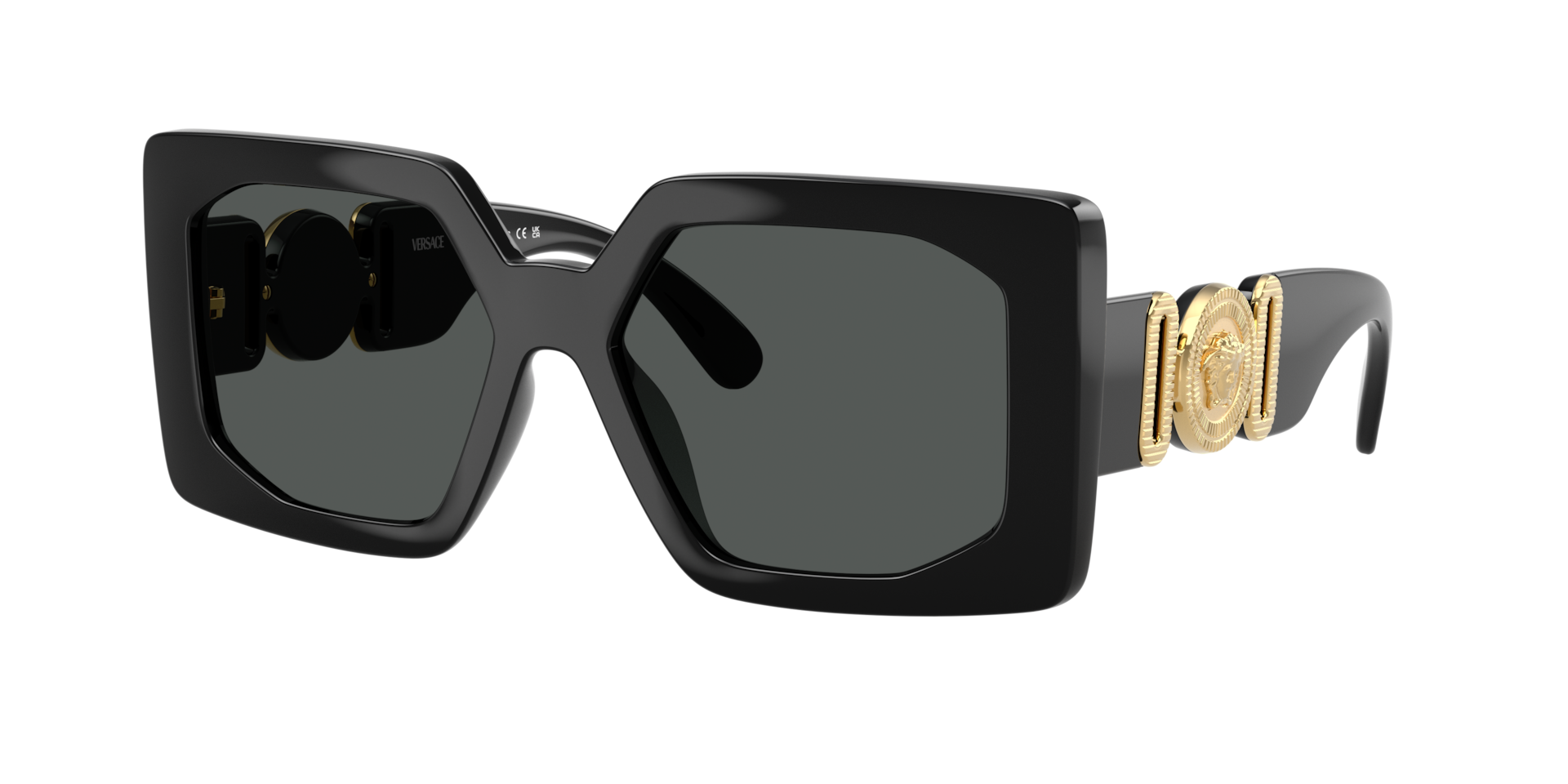 Versace VE4478U (55 - 17) with Grey lenses and Black frame