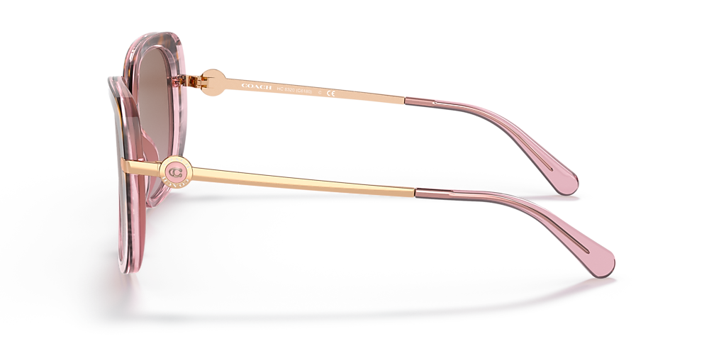 Coach C6180 XL (55 - 17) with Pink lenses and Pink frame