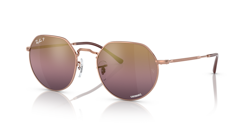 Ray-Ban Jack Polarized+ Lenses L (53 - 20) with Red lenses and