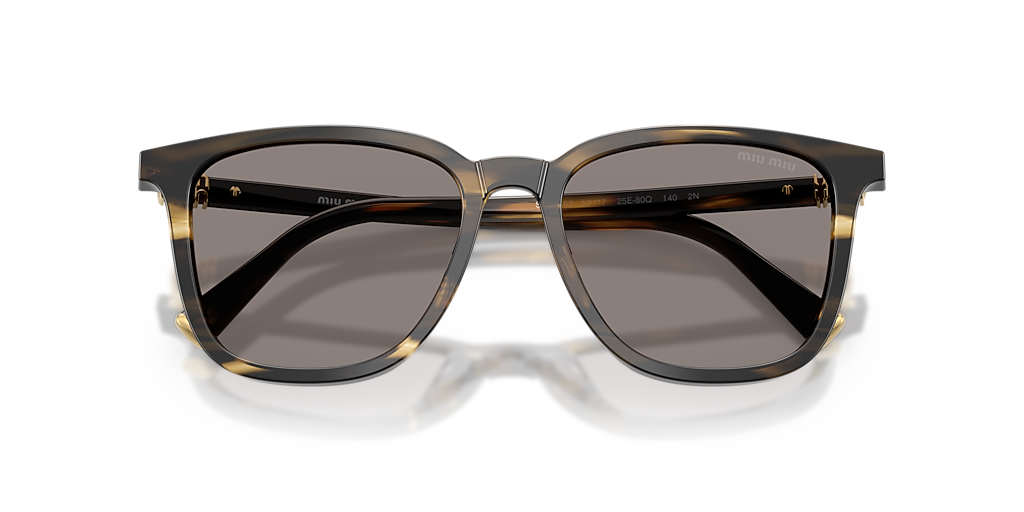 Miu Miu MU B03S M (53 - 17) with Grey lenses and Tortoise frame