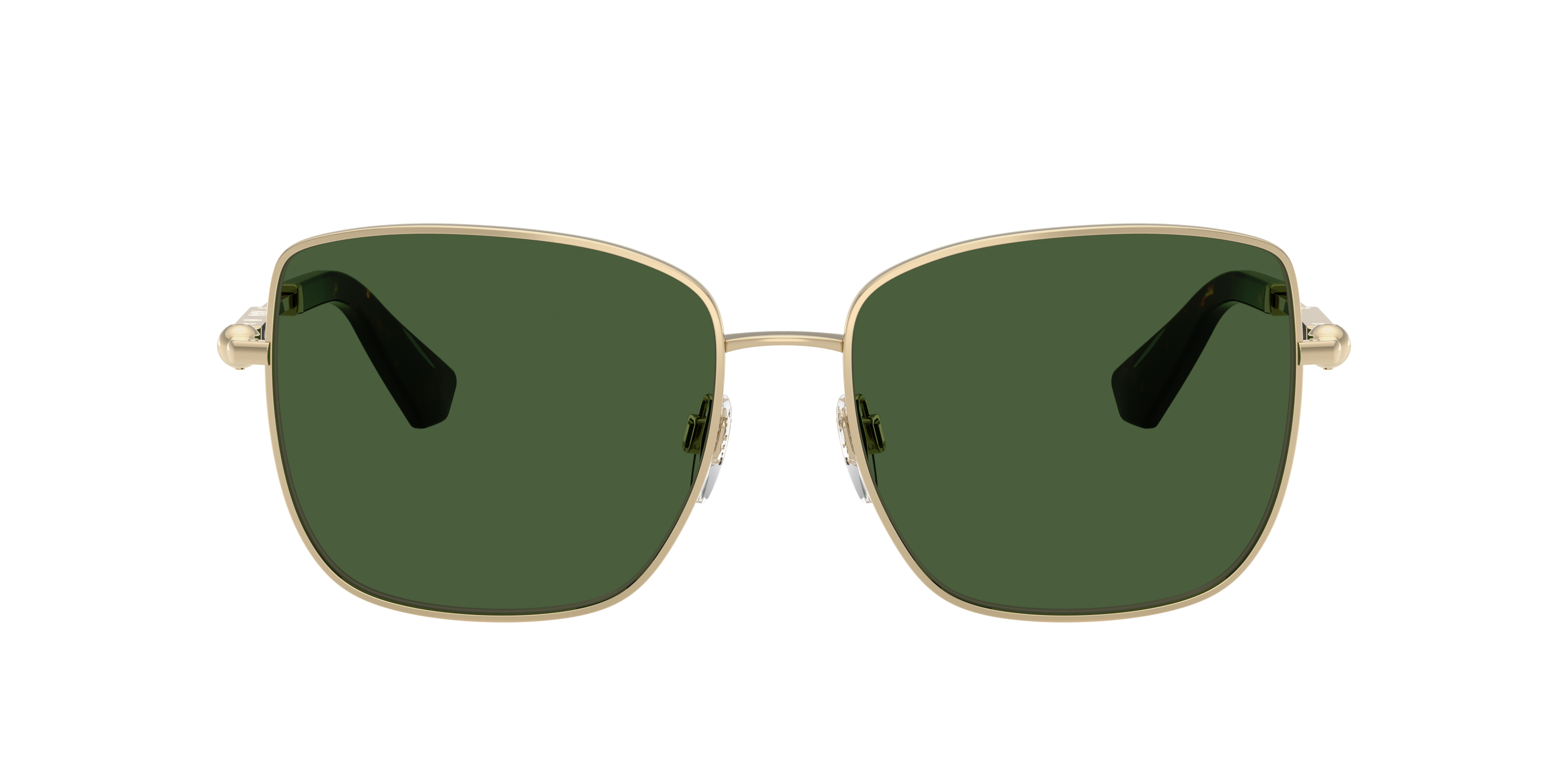 Burberry BE3158 XXL (58 - 16) with Green lenses and Gold frame