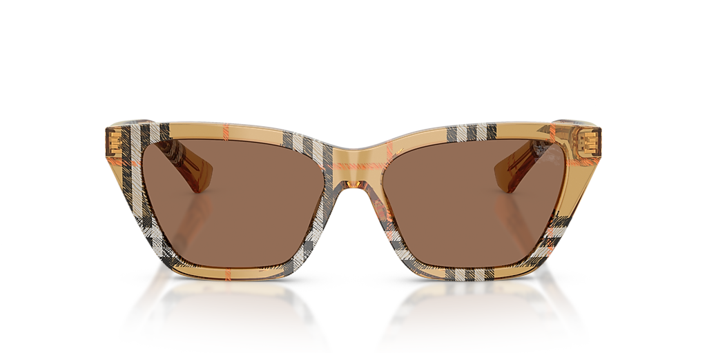 Burberry Tortoiseshell Cat-Eye Sunglasses with Brown Lenses Burberry Tortoiseshell Cat-Eye Sunglasses - Brown - 30% Off  main image 2