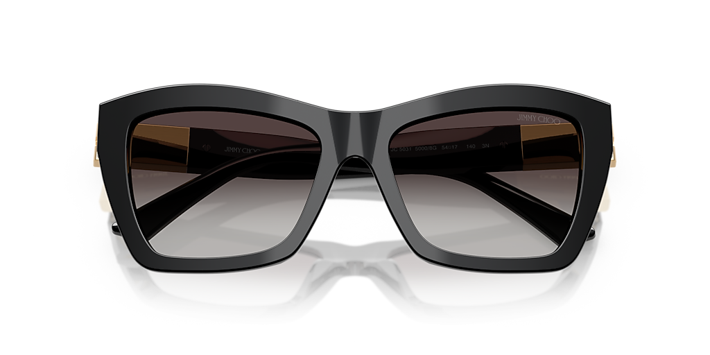 Jimmy Choo JC5031 L (54 - 17) with Grey lenses and Black frame