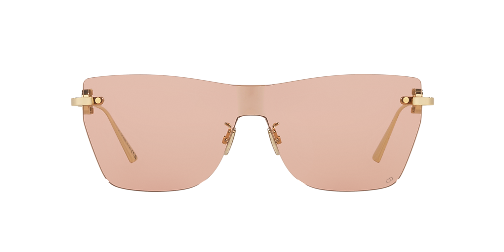 DIOR Cd40162U XXL (90 - 190) with Pink lenses and Gold frame