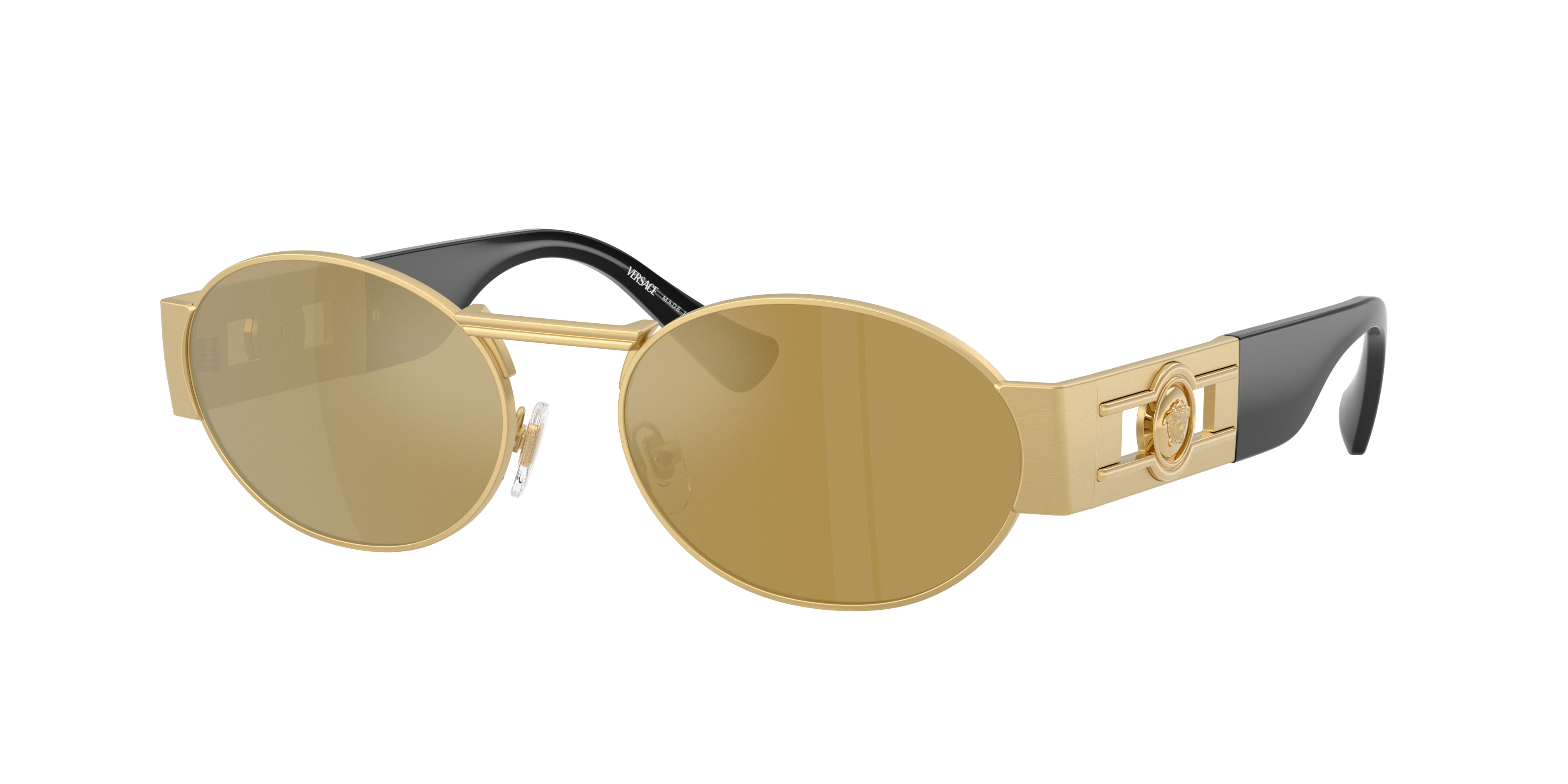 Versace Man Sunglass VE2264 -  Frame color: Gold, Lens color: Brown Mirror Gold