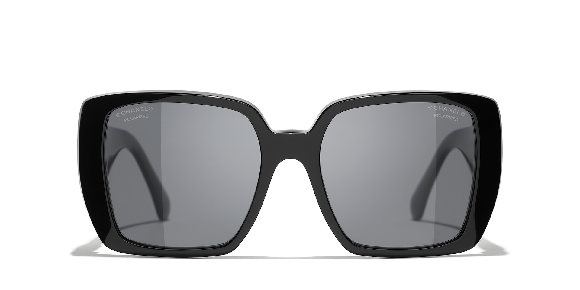 Chanel Square Sunglasses CH5541 M (54 - 18) with Grey lenses and