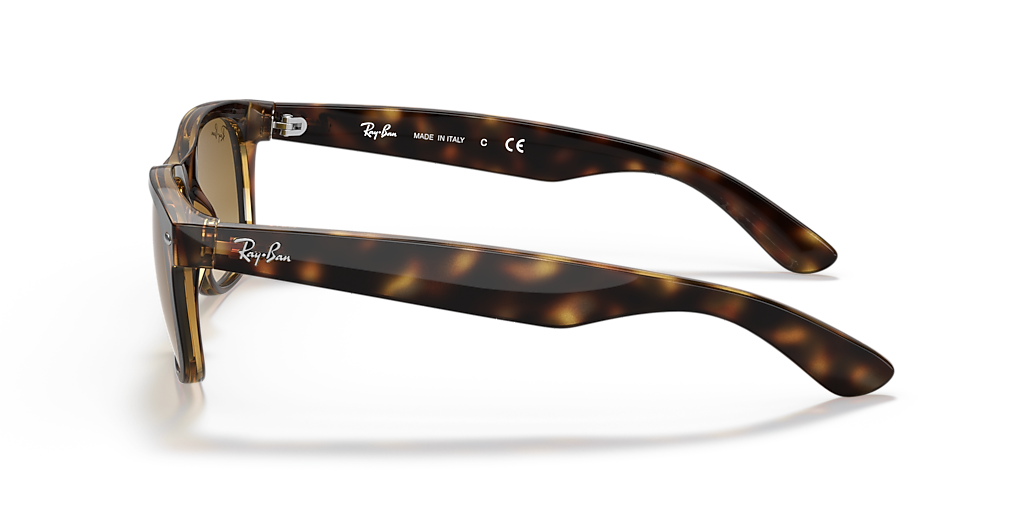 Ray-Ban New Wayfarer Classic S (52 - 18) with Brown lenses and
