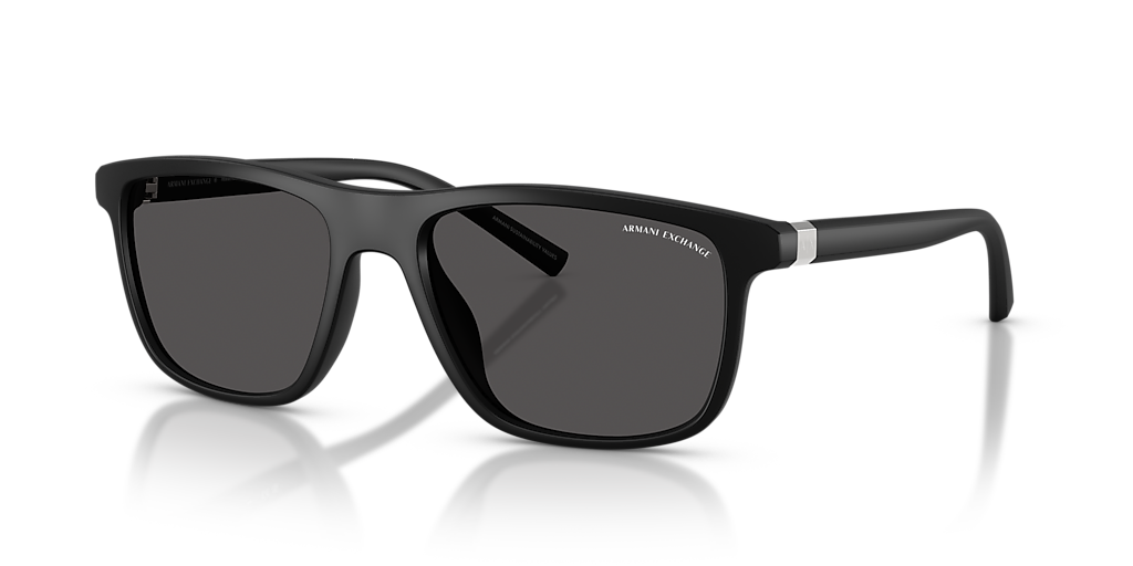 Armani Exchange AX4167SU L (56 - 18) with Grey lenses and Black
